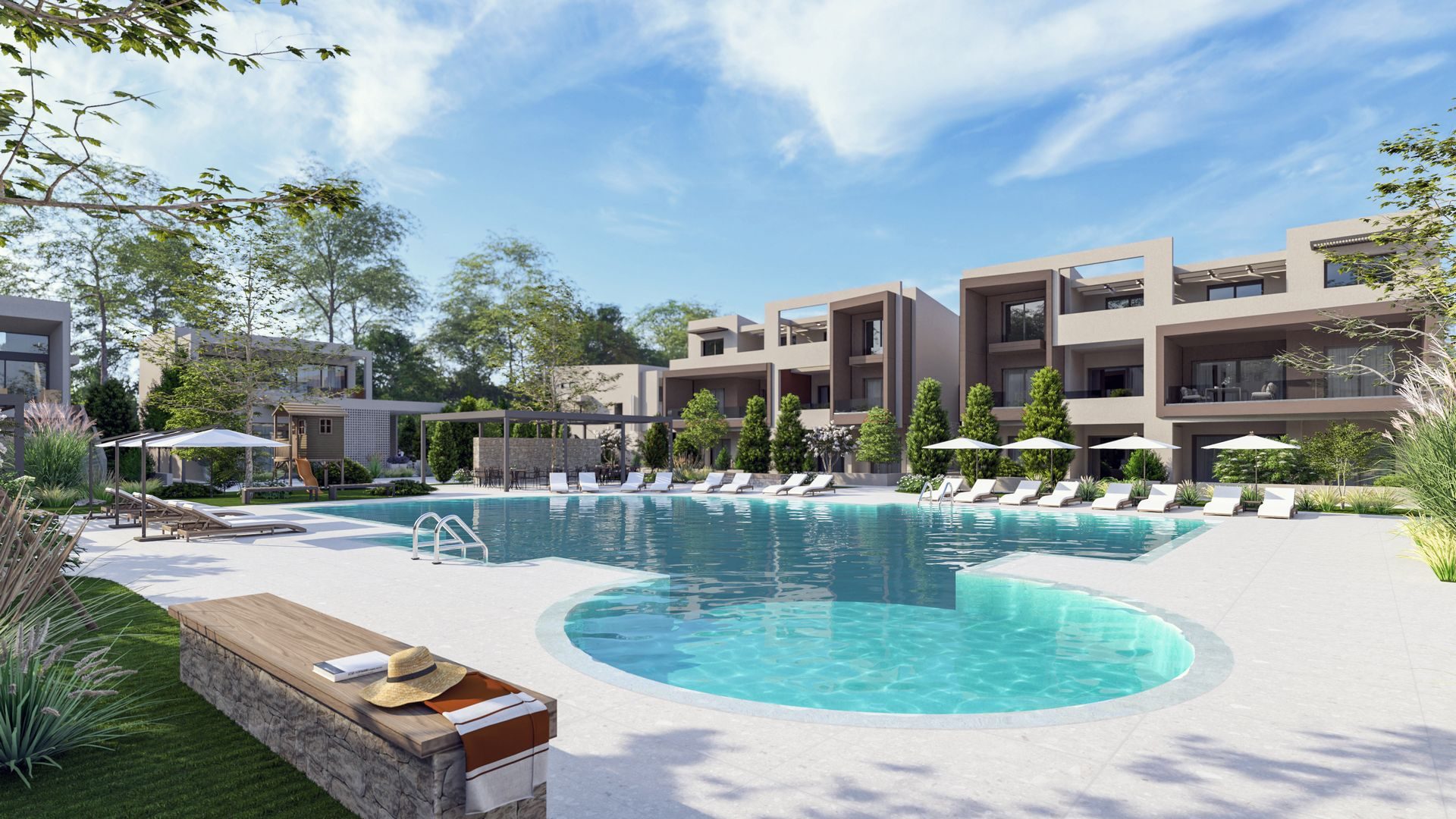 2. Pool view 3