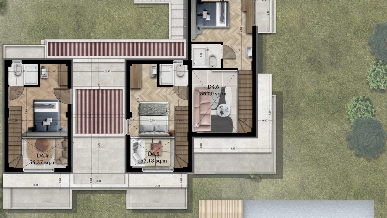 4_ loft_attic floor plan WC