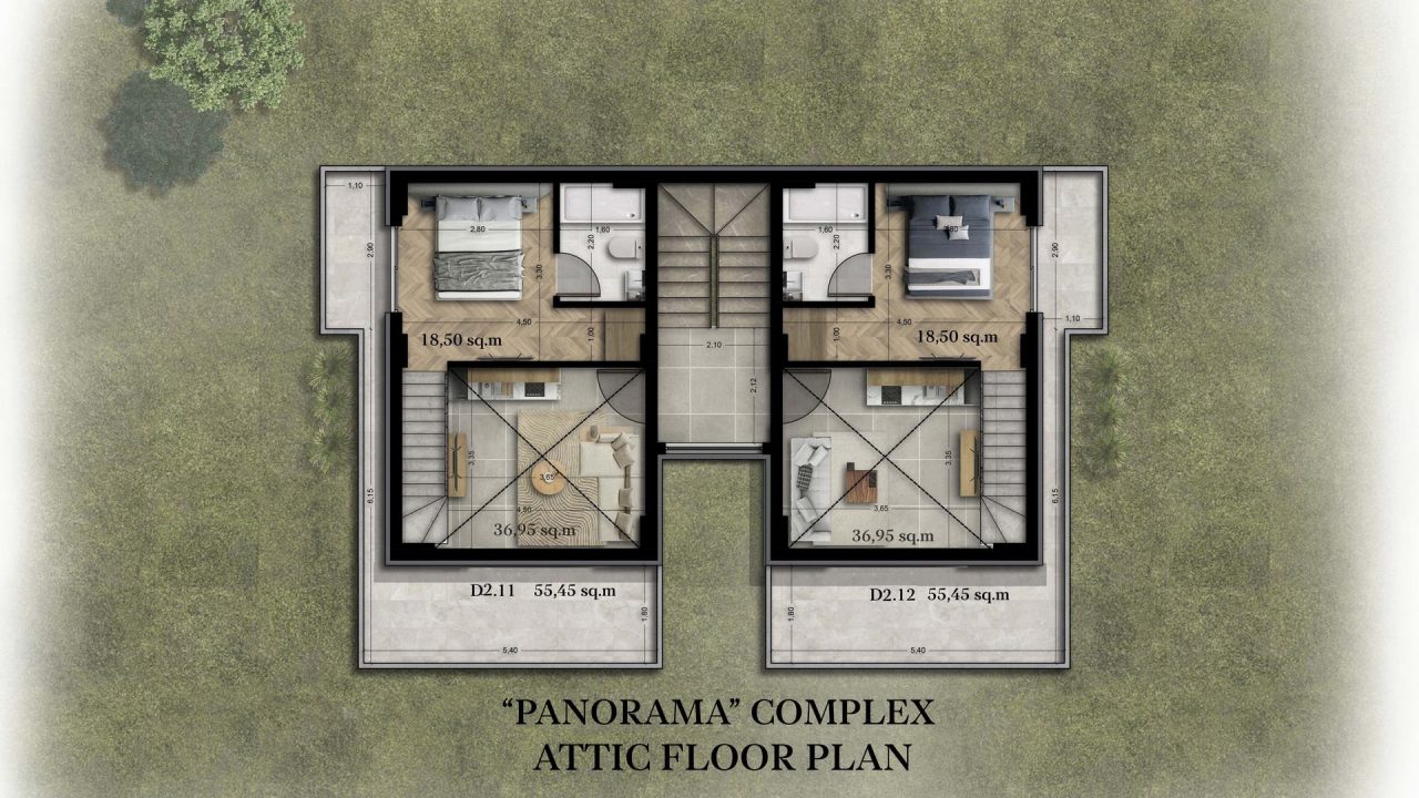 OIKOPEDO_1B K3 ATTIC FLOOR PLAN