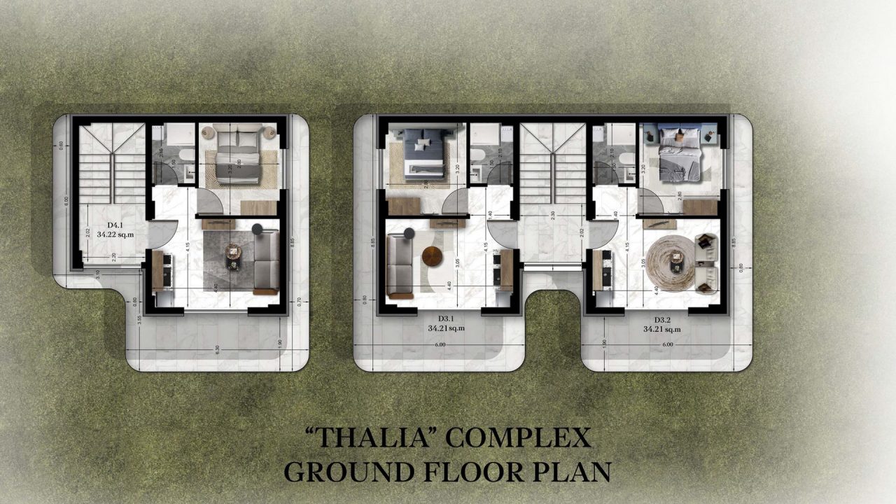 THALIA B3, B4 GROUND FLOOR PLAN